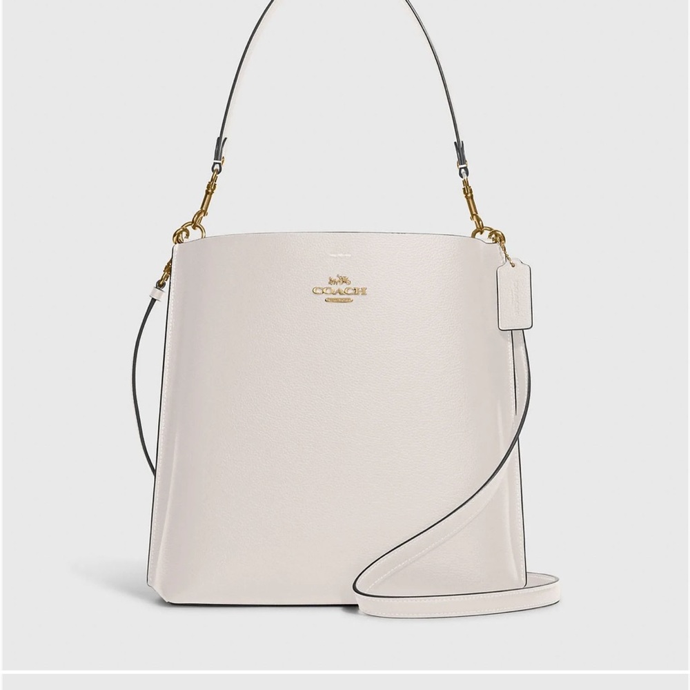 Coach White Leather Women's Bag